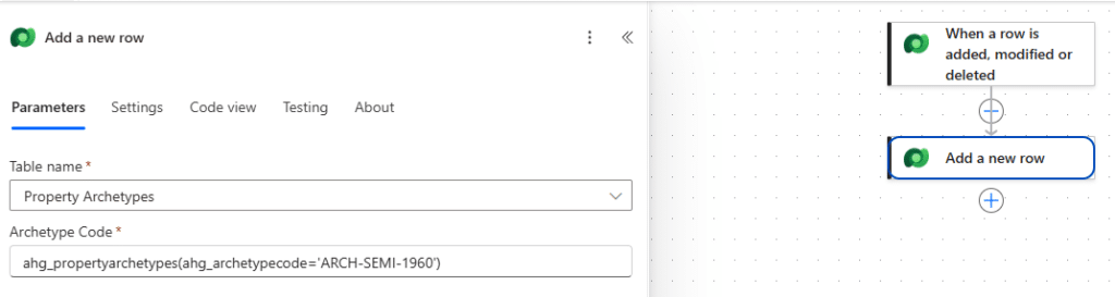 Power Automate flow before and after replacing a GUID lookup with an alternate key